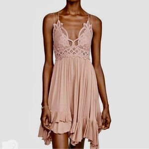 Free People Movement Adella Slipdress in Rose Pink size Medium